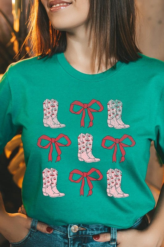Croquette Cowgirl Valentine Graphic Plus Tee