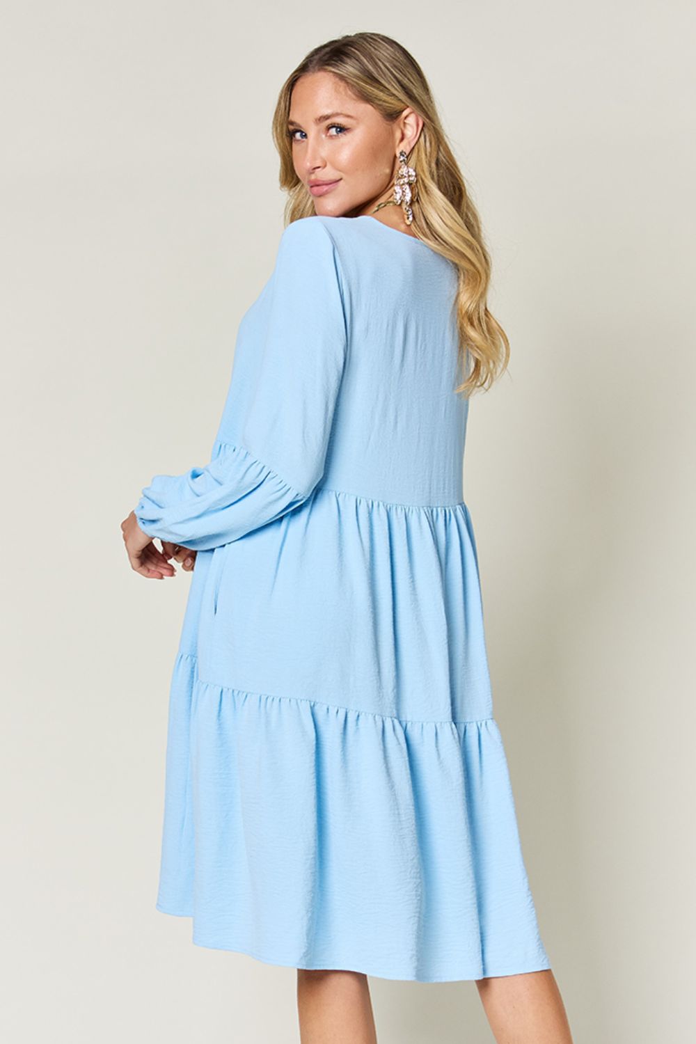 AMPQUEEN Tiered Dress