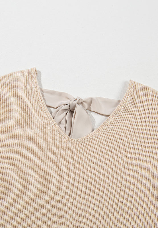 Bow Tied Back Sweater