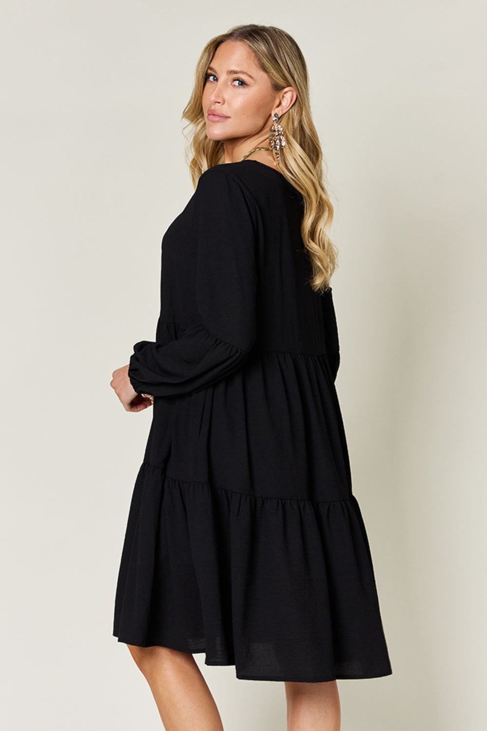 AMPQUEEN Tiered Dress