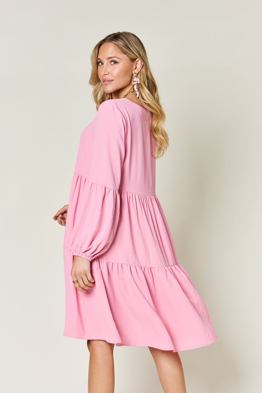 AMPQUEEN Tiered Dress
