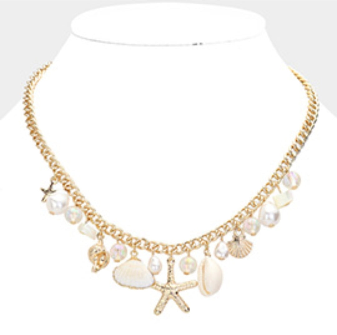 White Puka Shell Necklace
