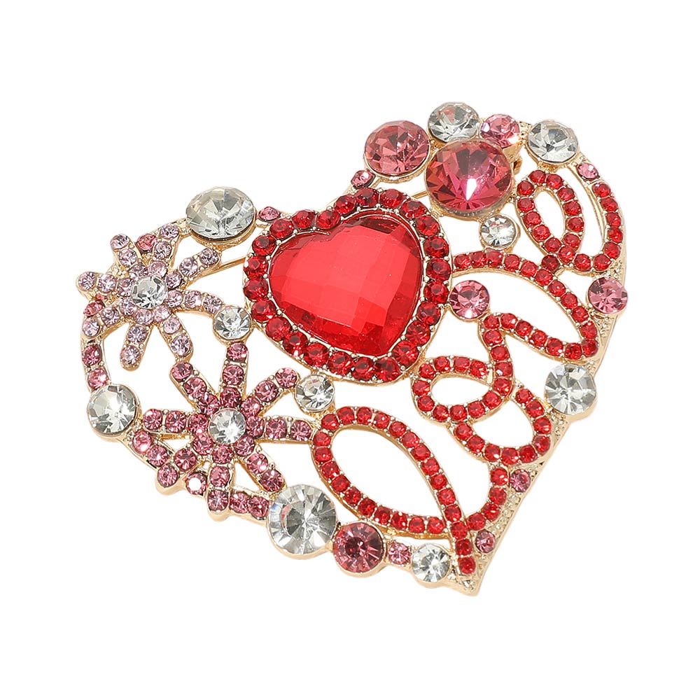 Love Heart Brooch
