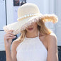 Straw Hat: Pearl Beige