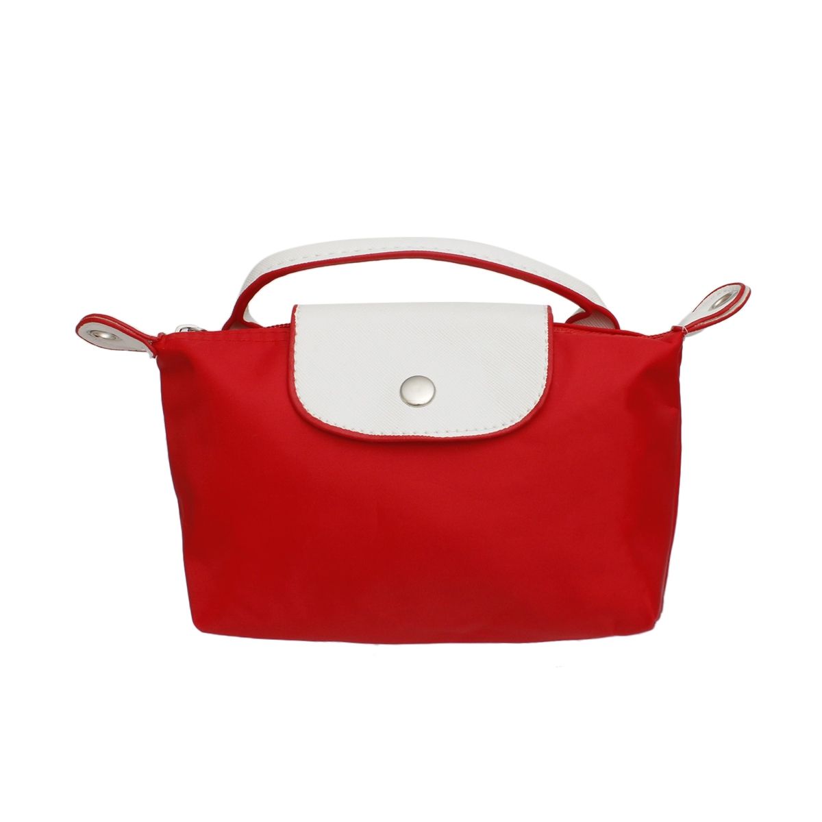 DST Sorority Red Nylon Mini Pouch Handle Strap