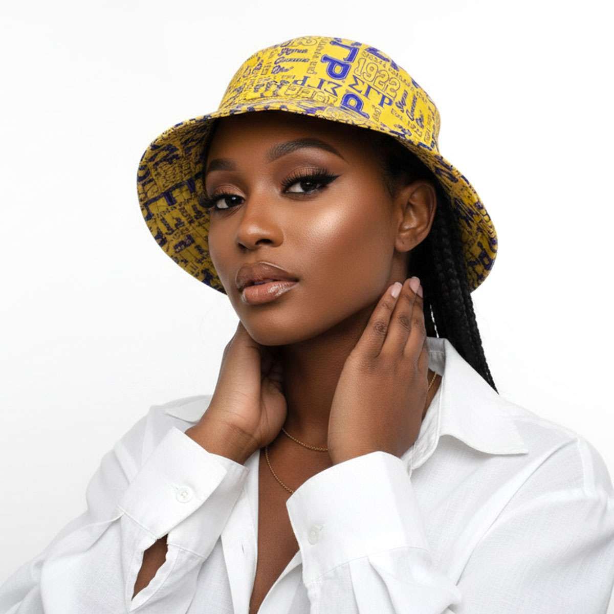 SGRHO Sorority Pride Graphic Print Bucket Hat