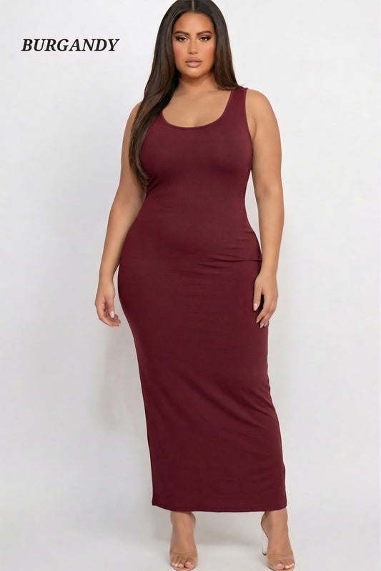 Curvy Queens: Tank Maxi Dress