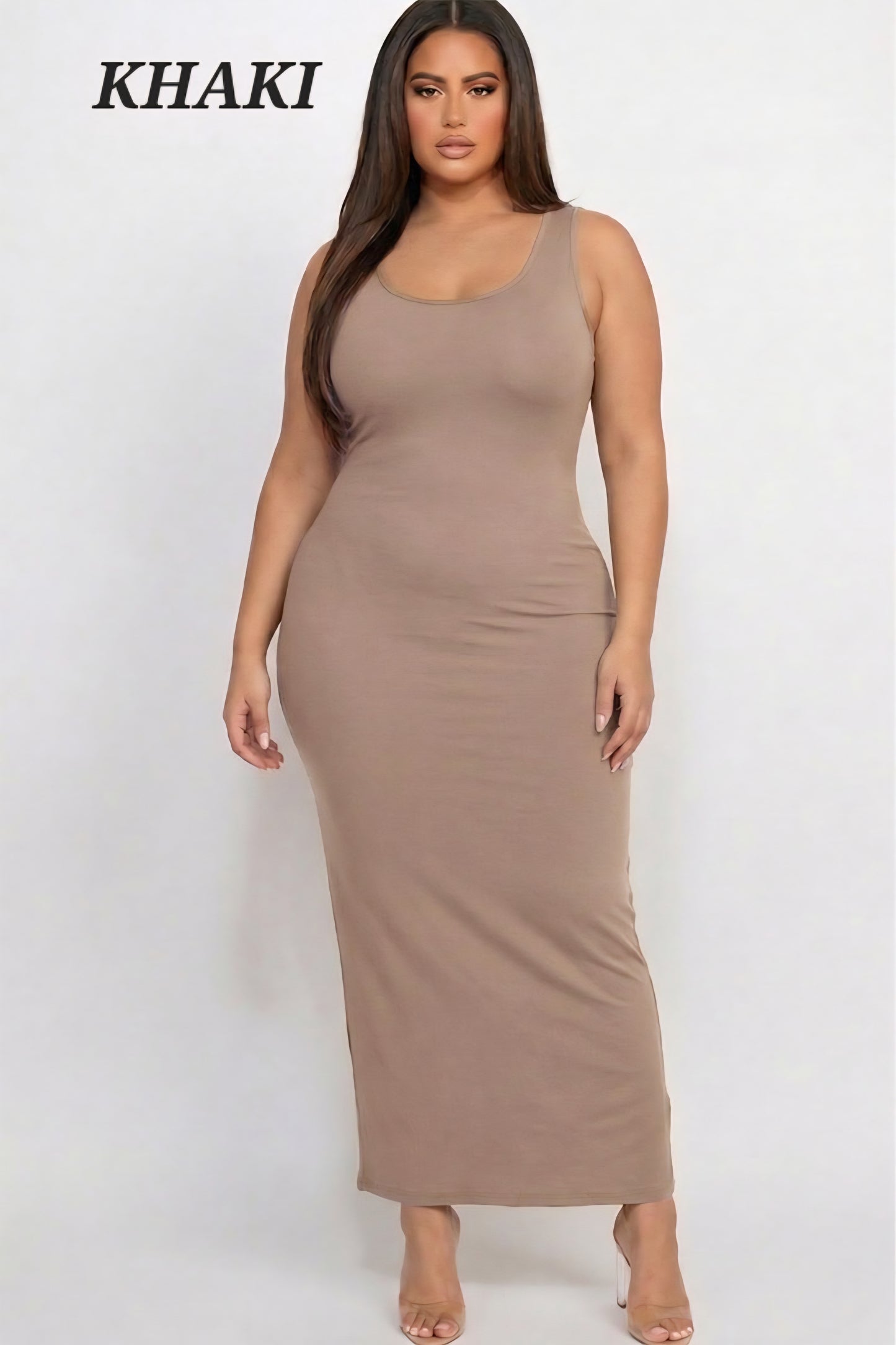 Curvy Queens: Tank Maxi Dress