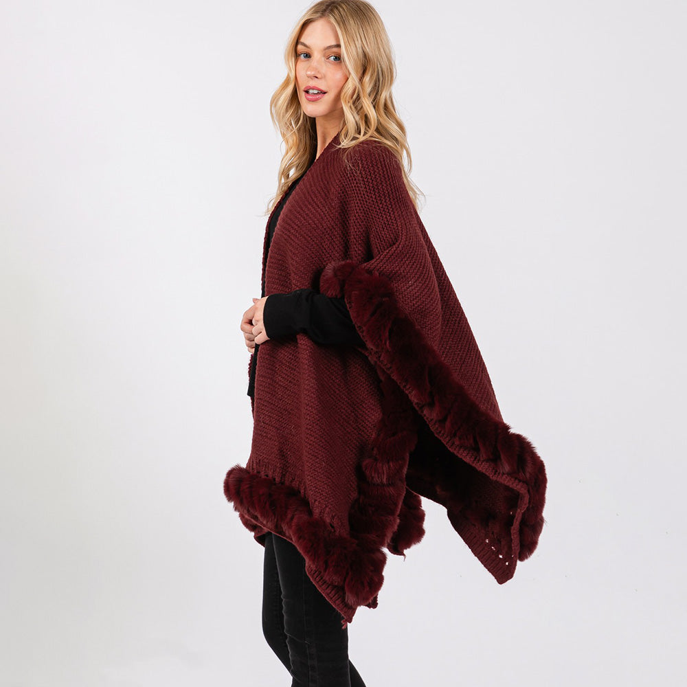 Fine as Wine Luxury Cape w/closure