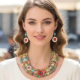 Zola's Crown Necklace Set