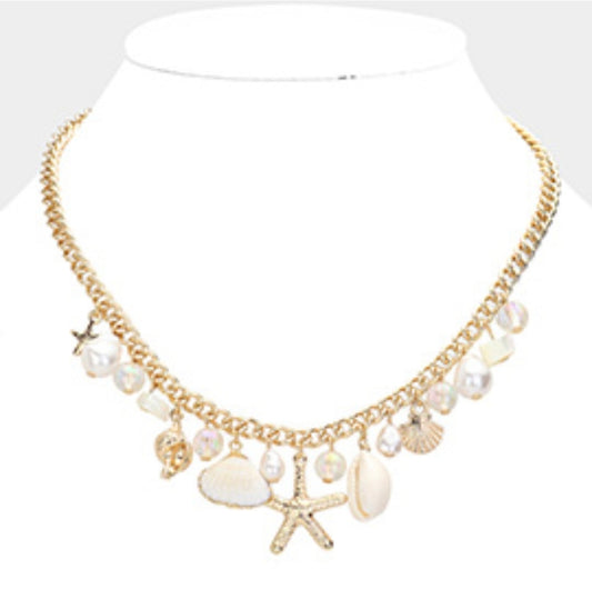 White Puka Shell Necklace