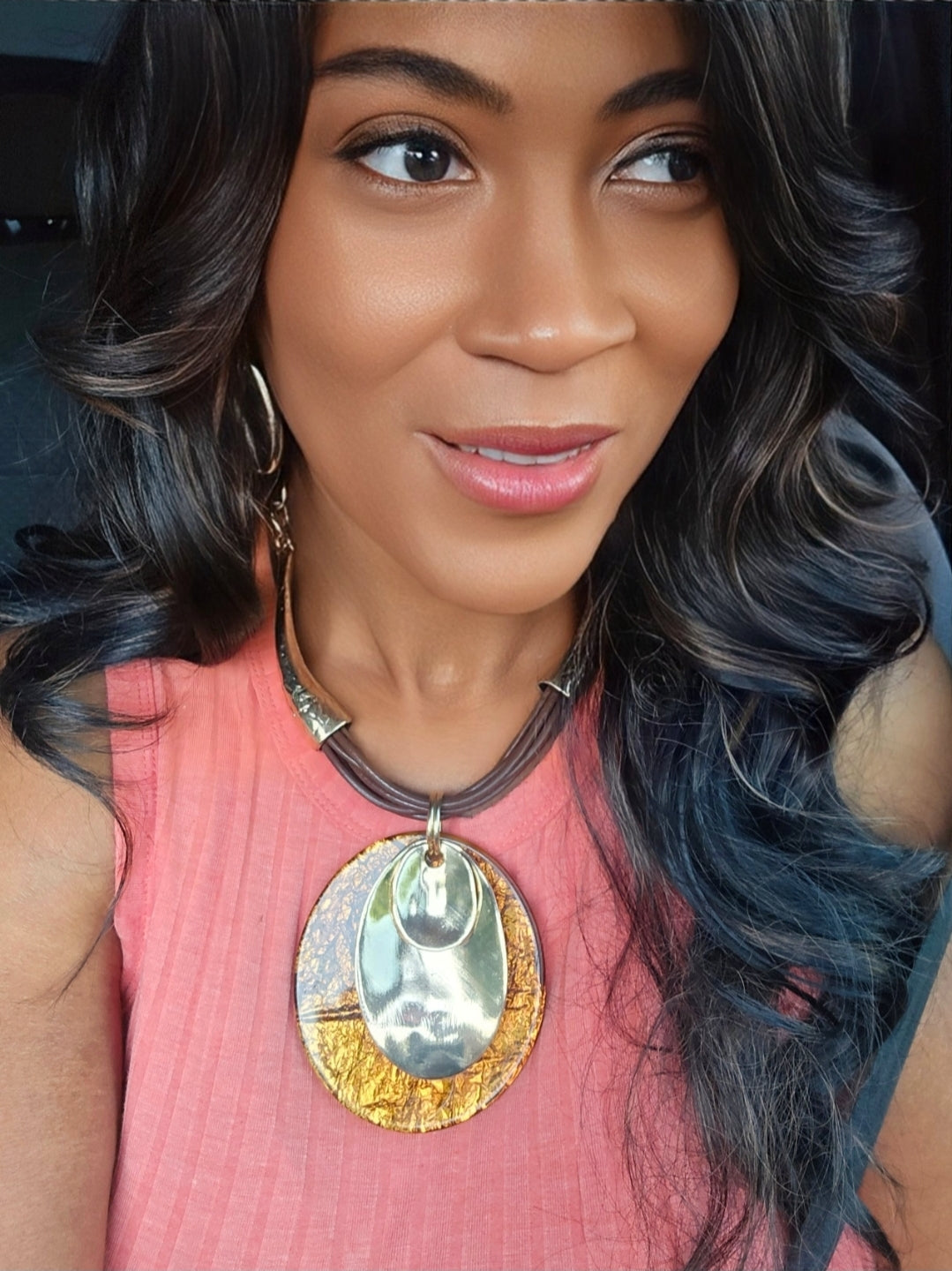 Brown Sugar Statement Necklace