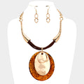Brown Sugar Statement Necklace