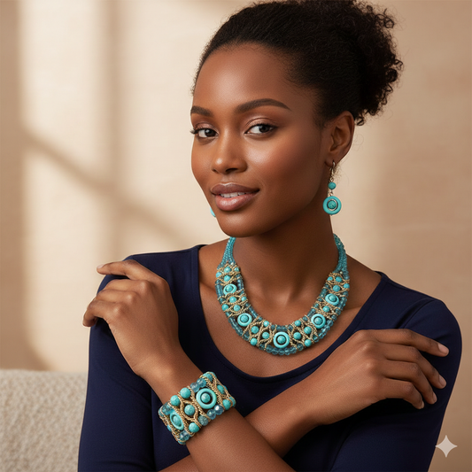 Zola's Crown Necklace Set