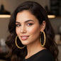 Oversized Rhinestone Hoops