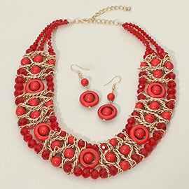 Zola's Crown Necklace Set