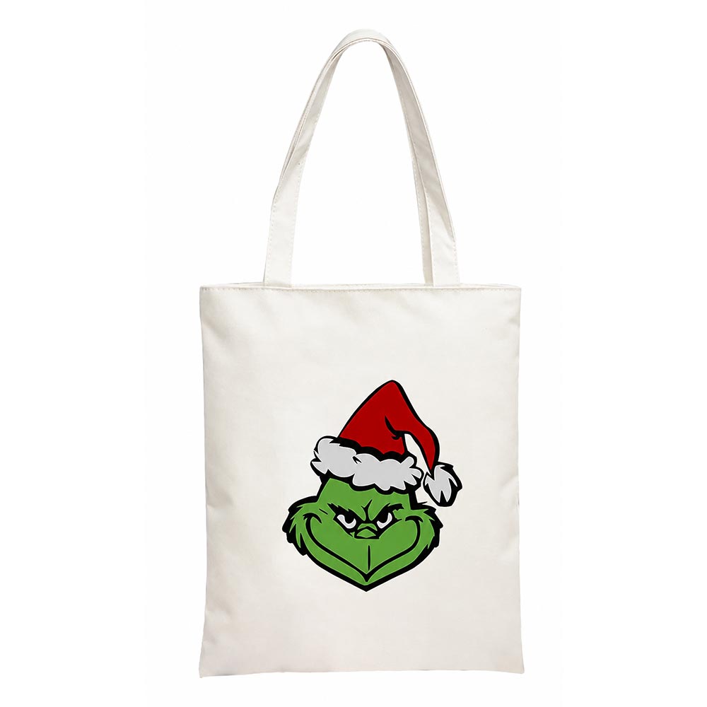 Grinch Tote Bags