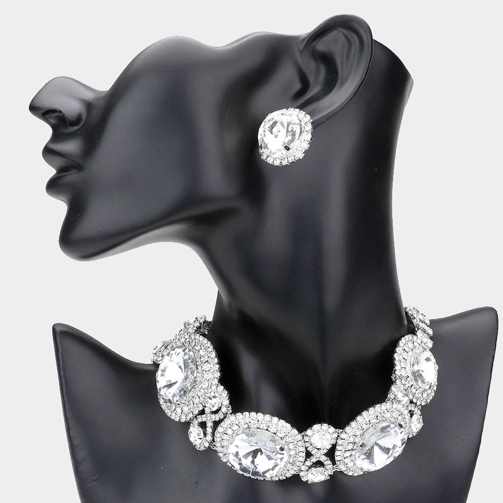 Jasmine AMPQUEEN CHOKER Set