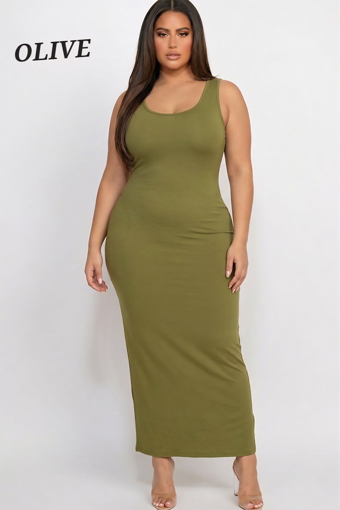 Curvy Queens: Tank Maxi Dress
