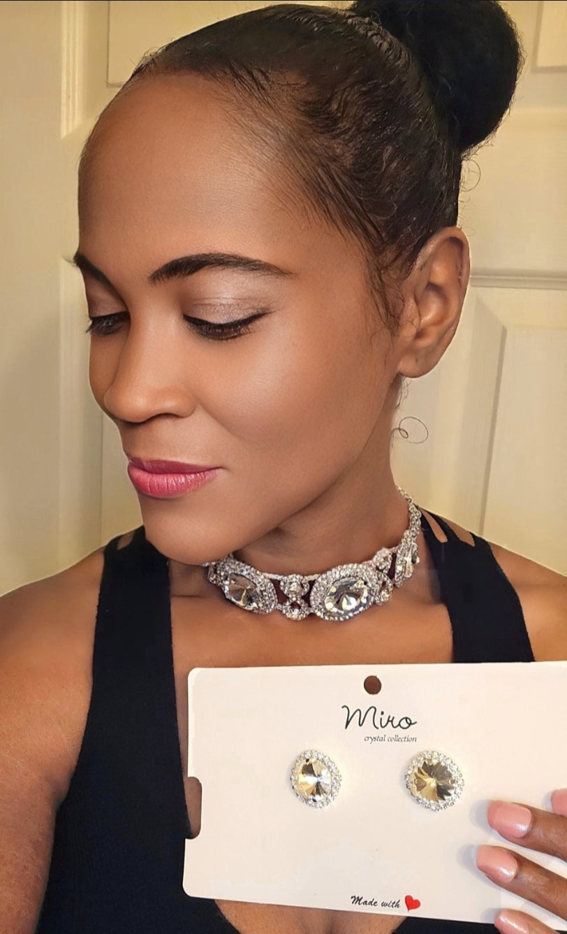 Jasmine AMPQUEEN CHOKER Set