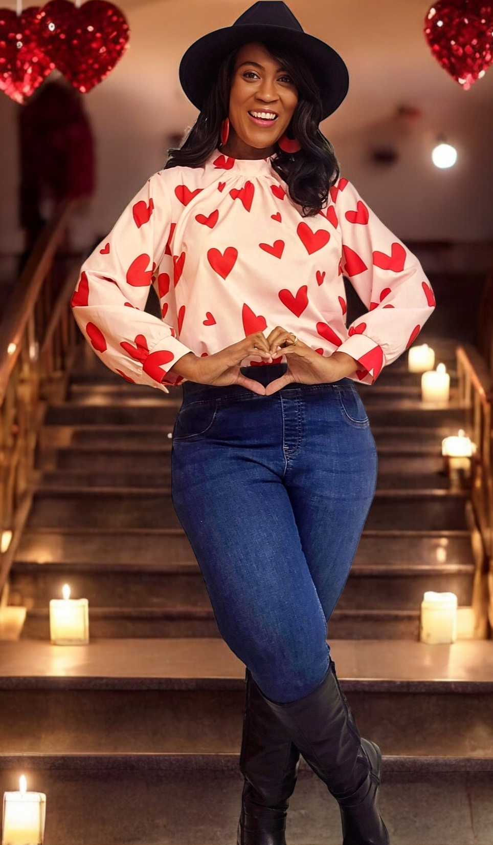 Queens of Hearts Blouse