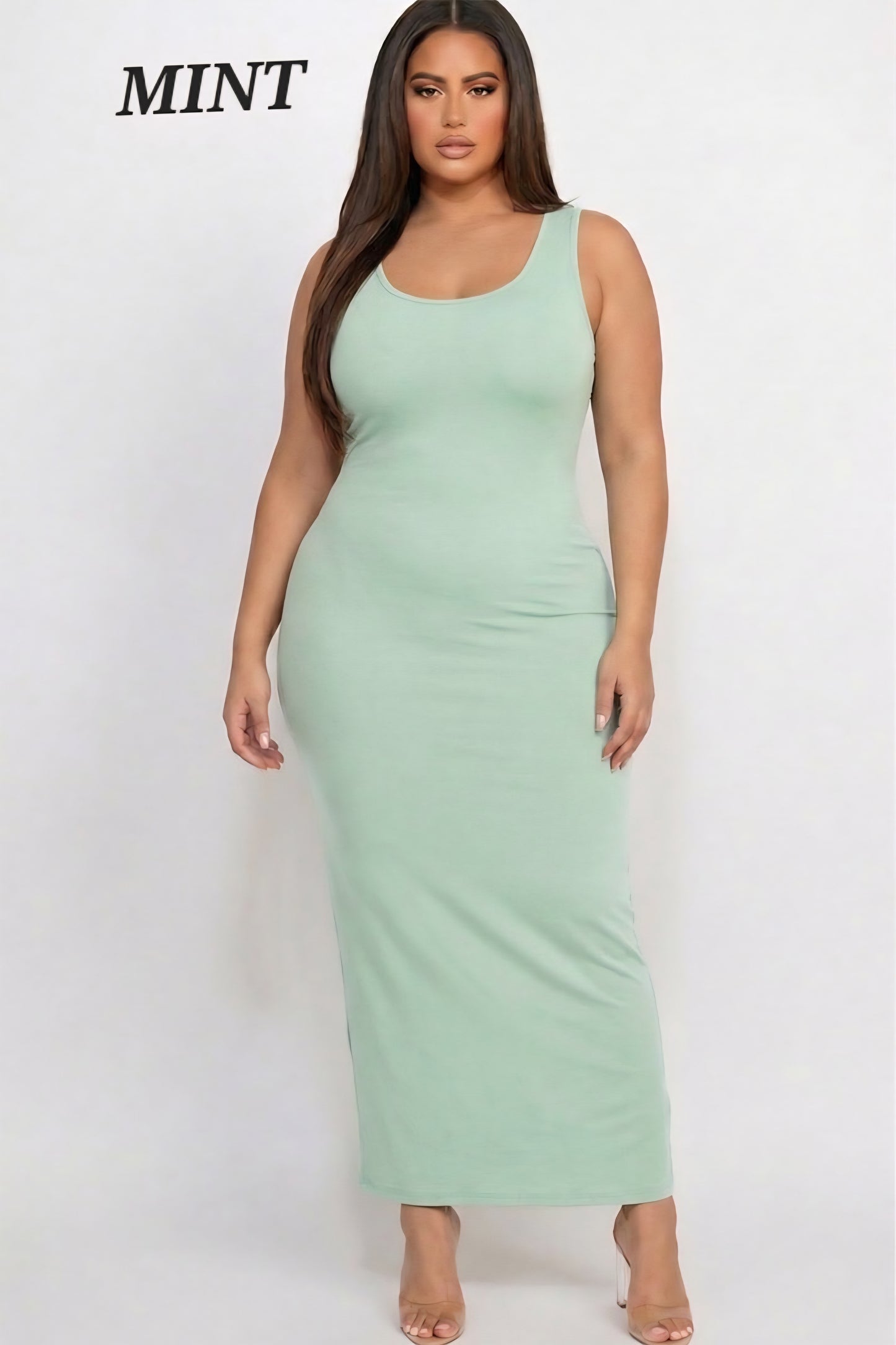 Curvy Queens: Tank Maxi Dress
