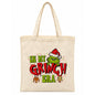 Grinch Tote Bags